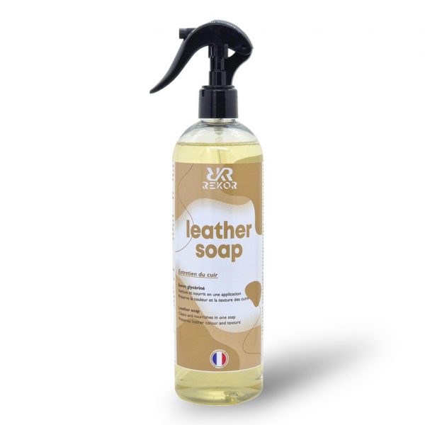 REKOR - Savon Glycériné "Leather Soap" 500ML
