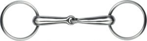 FEELING - Mors 2 anneaux brisé creux inox satin