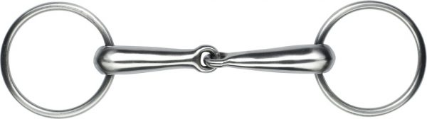 FEELING - Mors 2 anneaux brisé creux inox satin