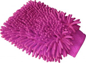 HIPPOTONIC - Gant "Chenille" Mauve