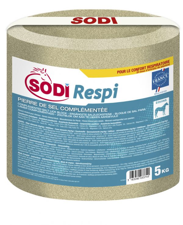 SODI -  Pierre de sel complémentée "Respi"