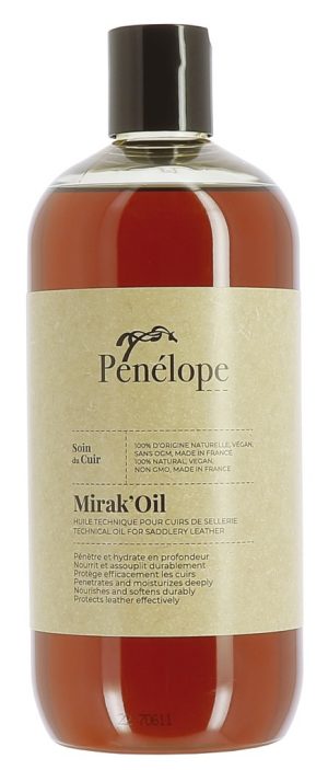 PENELOPPE - Huile pour cuir "Mirak'Oil"