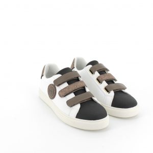 PENELOPE - Sneakers "Galaxie" Blanc/Noir