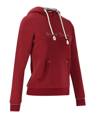 EQUITHEME - Sweat à Capuche "Britney" Cerise