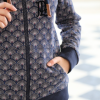 PENELOPE - Gilet "Rosy" Marin/Rose – Image 3