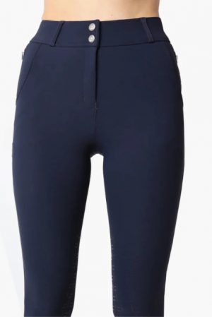MONTAR - Pantalon "Briella crystal" Bleu