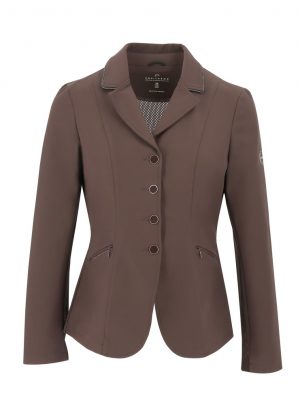 EQUITHEME - Veste de Concours "Oliva" Bordeaux