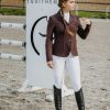 EQUITHEME - Veste de Concours "Oliva" Bordeaux – Image 5