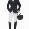 EQUITHEME - Veste de Concours "Soft Classic" Marine – Image 6