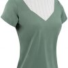 EQUITHEME - Polo de Concours "Funza" Vert sauge – Image 3