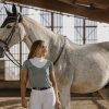 EQUITHEME - Polo de Concours "Funza" Vert sauge – Image 5