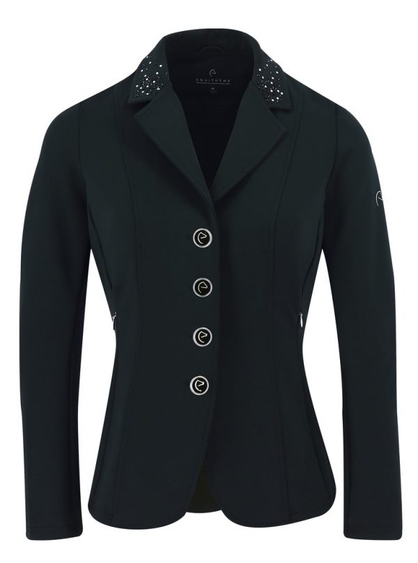 EQUITHEME - Veste de Concours "Megèv" Noir