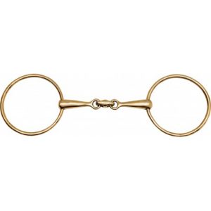 FEELING - Mors 2 grands anneaux fins  "Anatomic maillechort"