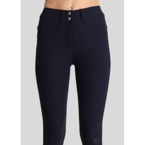 MONTAR - Pantalon "Megan" 44 Bleu