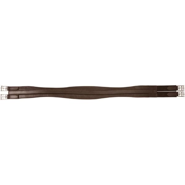 RIDING WORLD - Sangle cuir Havane