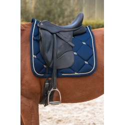 BACK ON TRACK - Tapis de selle de dressage "Night Collection" Bleu – Image 2
