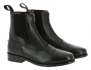 EQUITHEME - Boots "Origin" à zip Noir