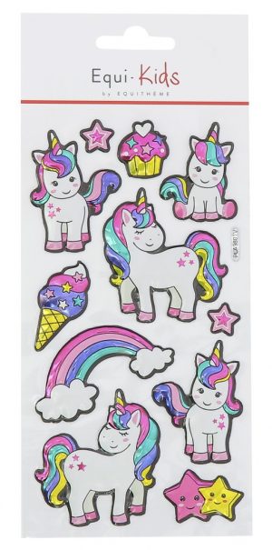 EQUI-KIDS - 11 Stickers "Relief"