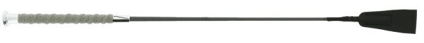WHIP&GO - Cravache "Soft Grip" Gris