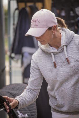 PENELOPE - Casquette "Naomi" Chevron Rose
