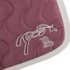 PENELOPE - Tapis de selle "Classique" Magenta / Blanc – Image 2