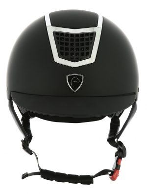 EQUITHEME - Casque "Airy" Noir / Silver