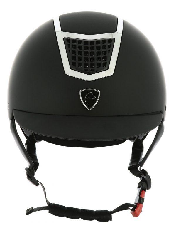 EQUITHEME - Casque "Airy" Noir / Silver
