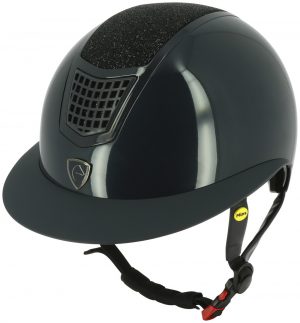 EQUITHEME - Casque "Airy LM" Bleu Brillant