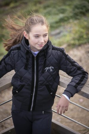 PENELOPE - Blouson "Luka" 12/14 ans Noir