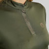 MONTAR - Polo "Briella" Crystal Rosegold Vert – Image 2