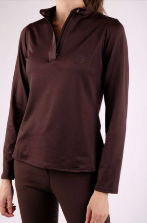MONTAR - Polo "Briella" Crystal Prune
