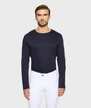 SAMSHIELD - T Shirt ML Niels Navy