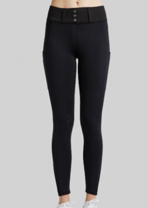 MONTAR - Pantalon "Erina" Noir