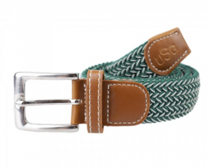 USG - Ceinture élastique "Breezy" Vert/Blanc