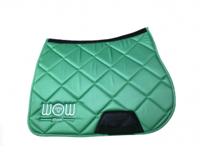 WOW STORE - Tapis de selle "Horse Care" Vert d'Eté