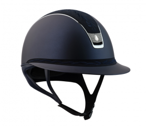 SAMSHIELD - Casque Miss Shadowmatt Flower V2 Bleu Coque M