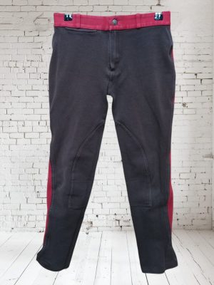 FOUGANZA - Pantalon Marron/Rouge T.14ans