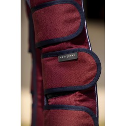 EQUITHEME - Guêtres de Transport "TYREX 1200D renforcées" Bordeaux – Image 3