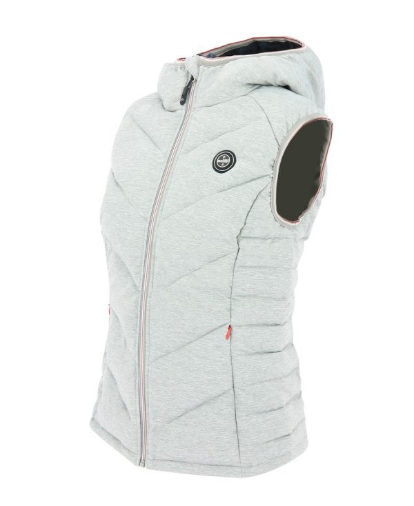 EQUITHEME - Gilet "Léa" Gris Chiné