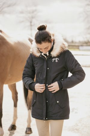 PENELOPE - Parka "Méga Lyon" Noir