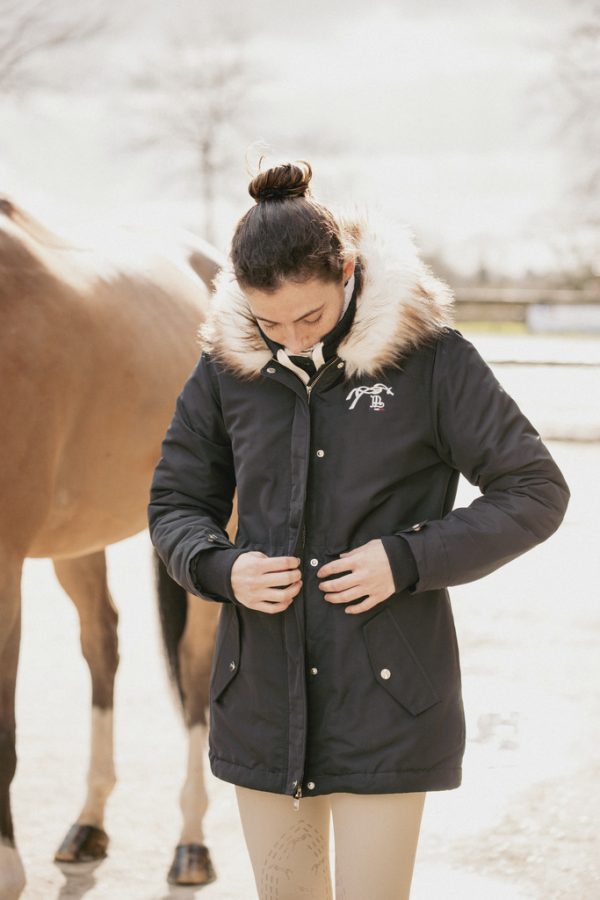 PENELOPE - Parka "Méga Lyon" Noir
