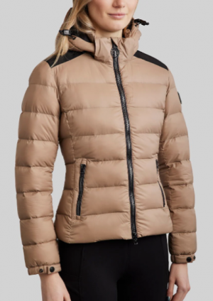 MONTAR - Veste Courte "Athena" Refined Latte