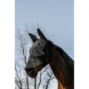 EQUITHEME - Masque anti-mouches anti-UV "Zipper"