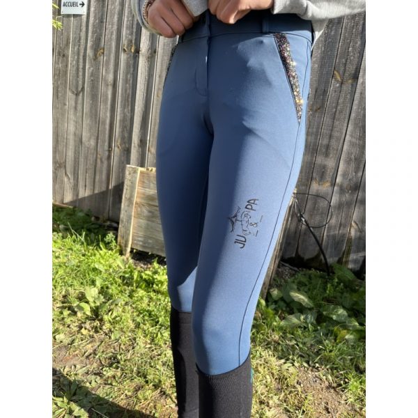 JU&PA - Pantalon "Julia" Vert Canard