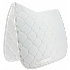 RIDING WORLD - Tapis de selle "Rope" Blanc