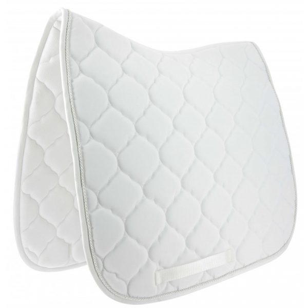 RIDING WORLD - Tapis de selle "Rope" Blanc