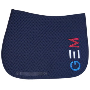 GEM - Tapis de selle "TEN" Bleu/Blanc/Rouge
