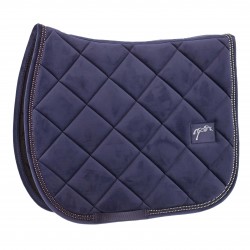 PENELOPE - Tapis de selle "New strass" Marine