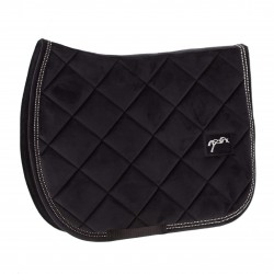 PENELOPE - Tapis de selle "New strass" Noir