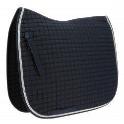 RIDING WORLD - Tapis de selle "Girly" Marine